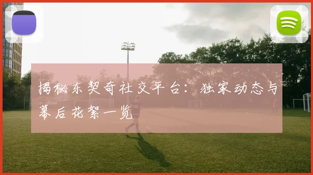 揭秘东契奇社交平台：独家动态与幕后花絮一览